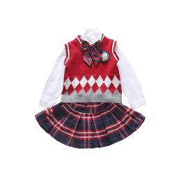 SKCC003 製造英倫風幼兒園園服 供應套裝小學生校服   兒童學院風演出合唱班服 SKCC003 製造英倫風幼兒園園服 供應套裝小學生校服   兒童學院風演出合唱班服